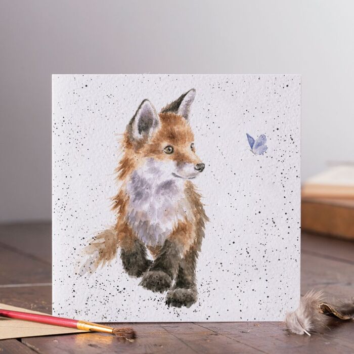 Wrendale Designs "Born to be Wild" Fox Card